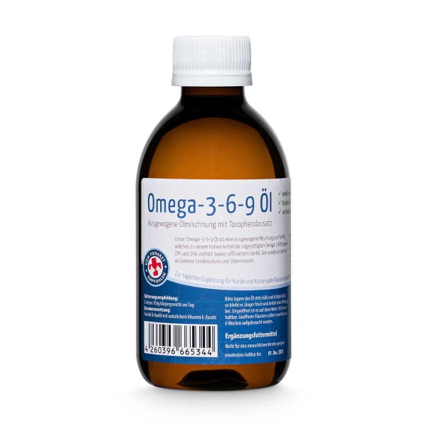 Omega-3-6-9 olie til hunde katte Barf-Foder